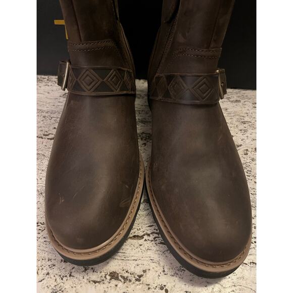 NEW IN BOX Teva Rowena Buckle Boots, Brown, Women's 9 - Picture 6 of 9